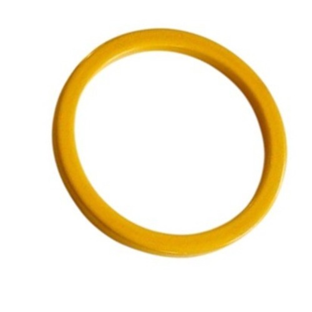VTG Bakelite Bangle Bracelet Tested Yellow Egg yolk Art Deco slice Rare Retro